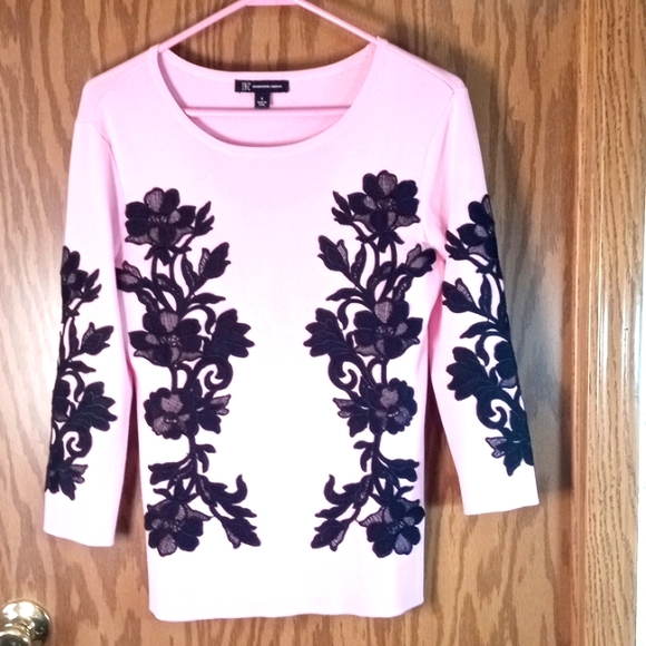 INC International Concepts Tops - I-N-C International Concepts, Vintage, 90s, artsy, boho, wearable art, office,